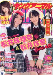 松井珠理奈 松井玲奈 西田麻衣 [Young Animal] 2010年No.22 写真杂志