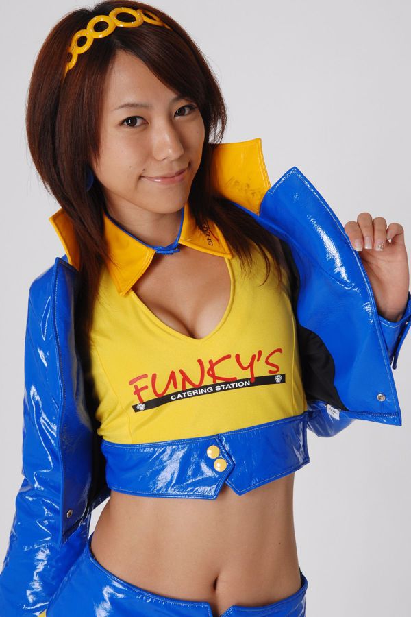 [BWH] HRQ0079 Kashiwagi Miri "Racing Girl + Swimsuit High Cross"