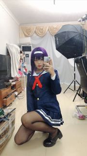 [Cosplay寫真] 萌系小姐姐-白燁- - 學姐校服