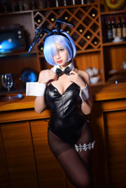 [Cosplay Photo] 인기 코스어 Nizo Nisa - Rem Bunny Girl