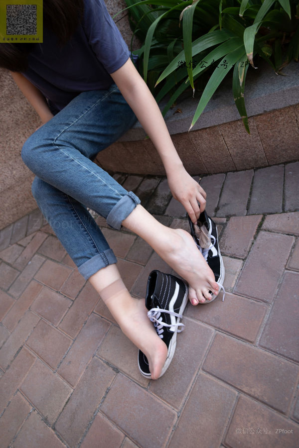 [Camellia Photography LSS] NO.154 canvas shoes short silk