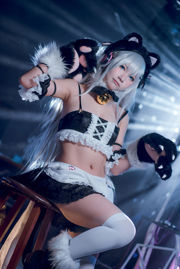 [Internet celebrity COS] Is it a bear cub - Azur Lane Harman