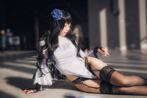 [Cosplay-Foto] Anime-Blogger Money Leng Leng-95 Stil Jade exquisite-schwarze dumme Magd