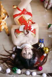 La escuela más hermosa de Hua Kong Yihong "Beauty Christmas Girl" [TGOD Push Goddess]