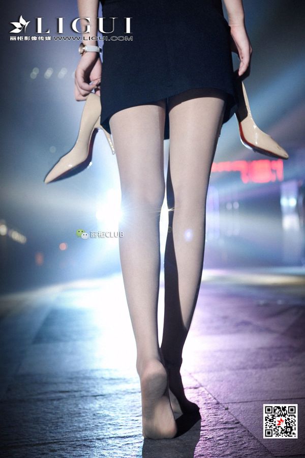Modelo de perna Ling Ling "Beautiful Legs Night Shot" [Ligui Ligui]