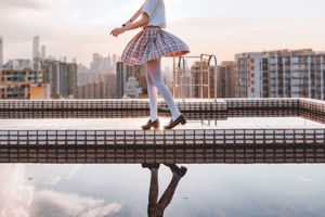 [Netzrotes COSER-Foto] Cherry Peach Meow - Orange Soda