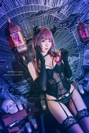 [Net Red COSER Photo] Weibo Girl Paper Cream Moon Shimo - Underwear