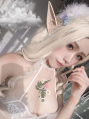 [美女Coser] 一笑芳香沁 《少女与花》