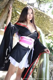 Miss Moa "Japanisches Kimono-Thema" [Meiyuankan MyGirl] Vol.136