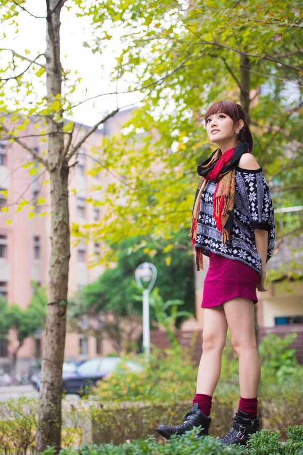 Koleksi Foto Model Taiwan Lin Gangyi Didy "Small Fresh 3 Dresses"